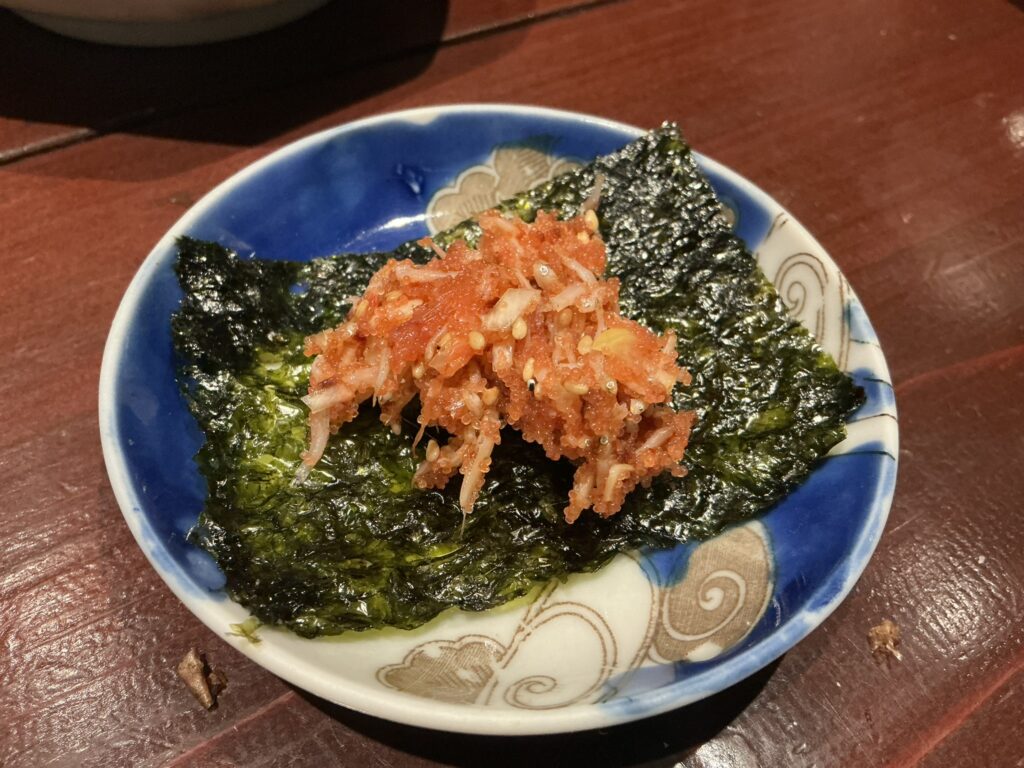 やきとり糸の韓国風おつまみ