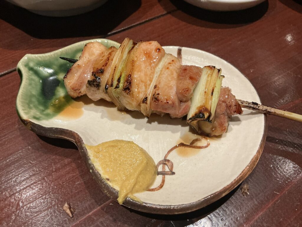 やきとり糸のネギマ