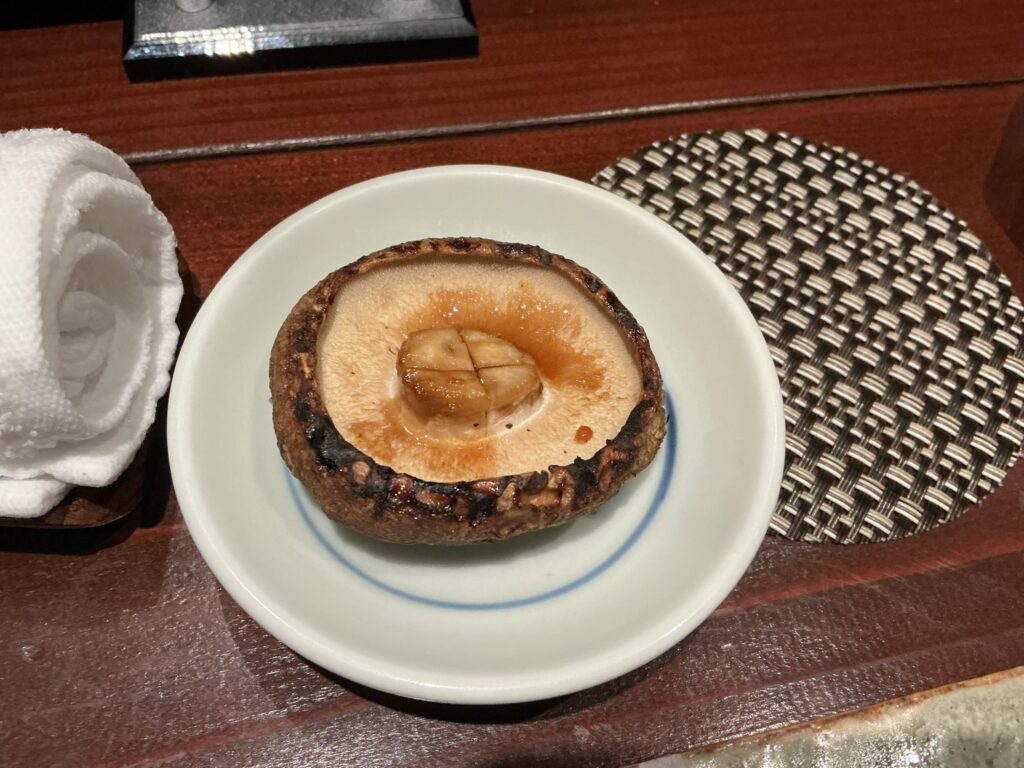 やきとり糸のシイタケ