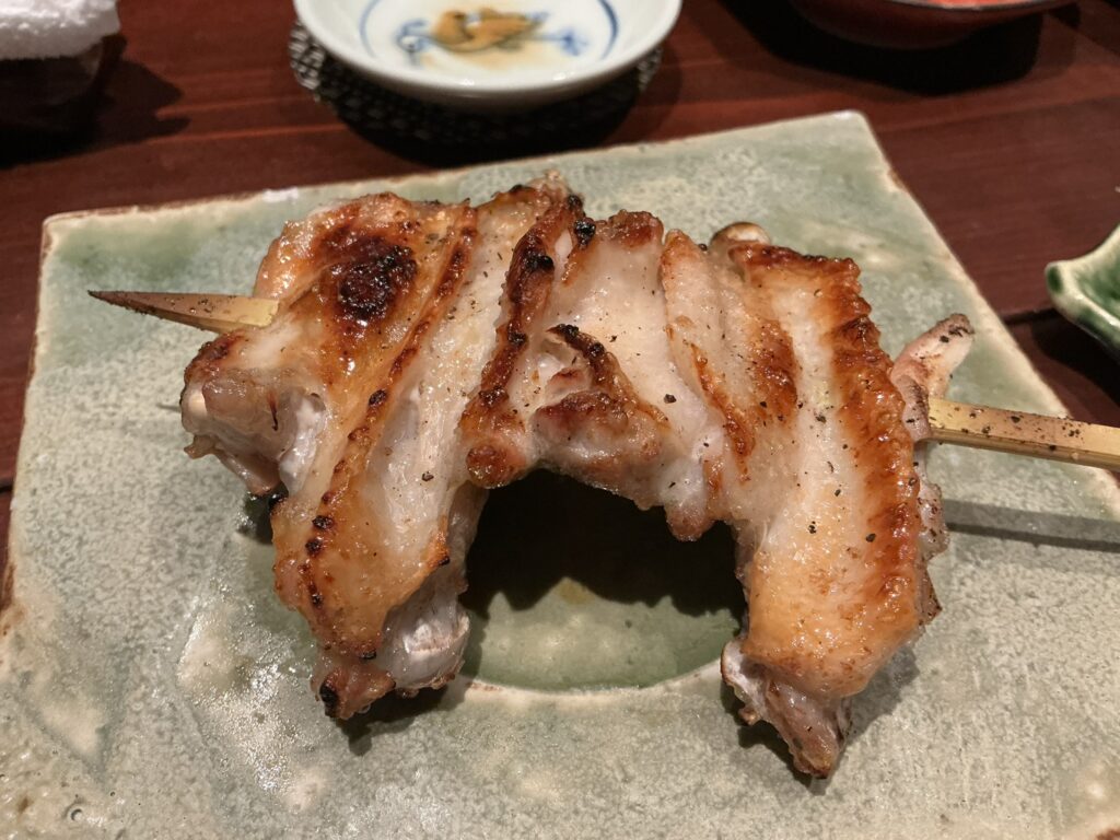 やきとり糸の手羽先