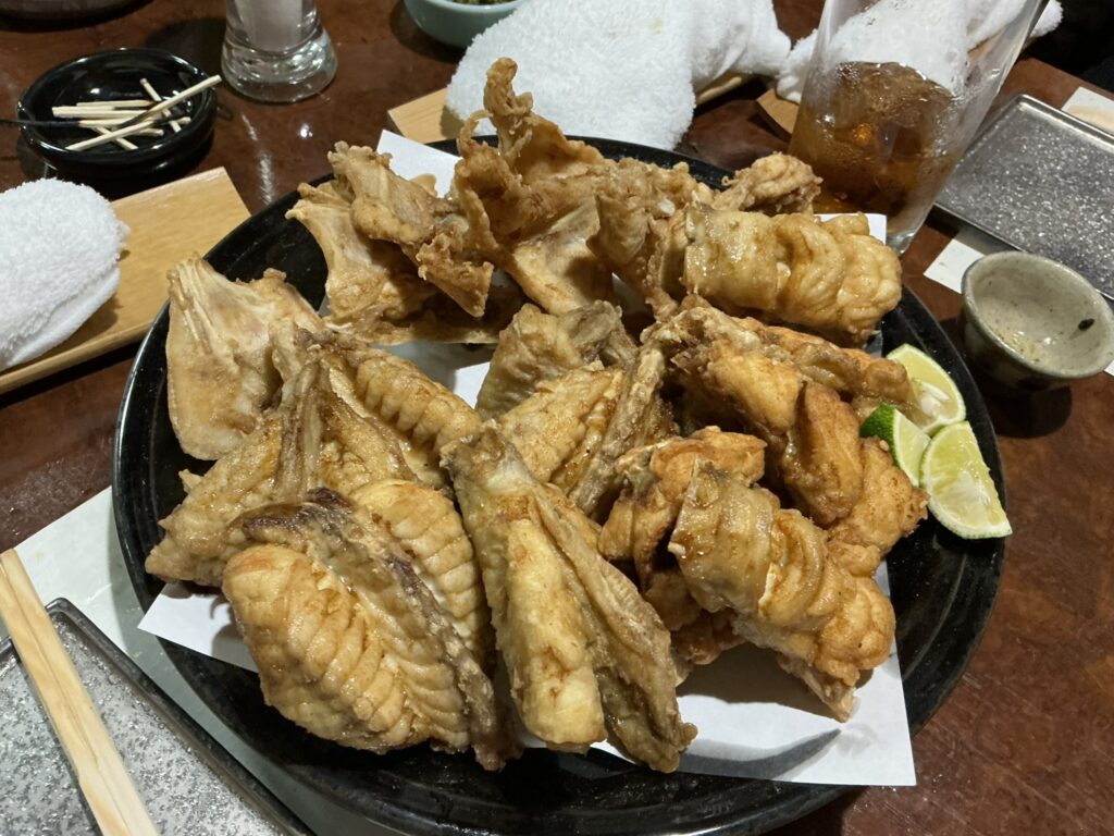 小やなぎの唐揚げ