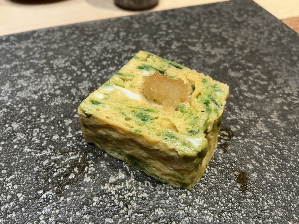 鮨結う紬の玉子