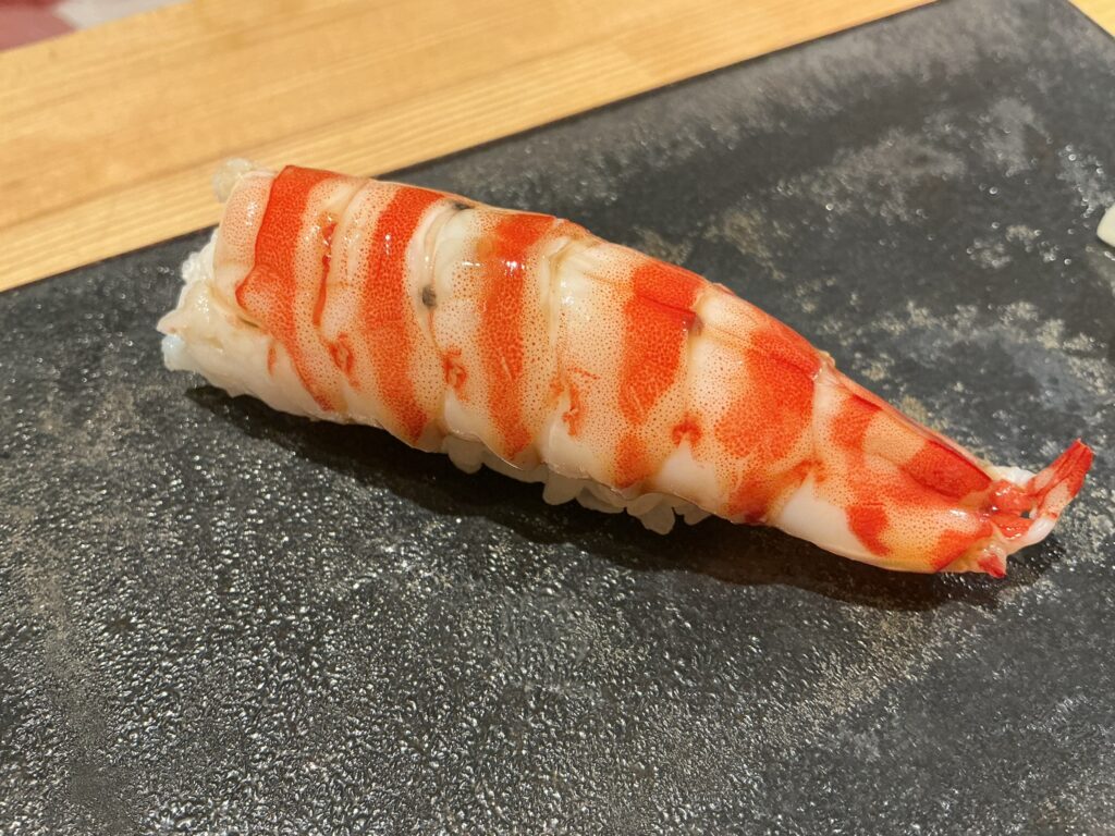 寿司こまちのクルマエビ