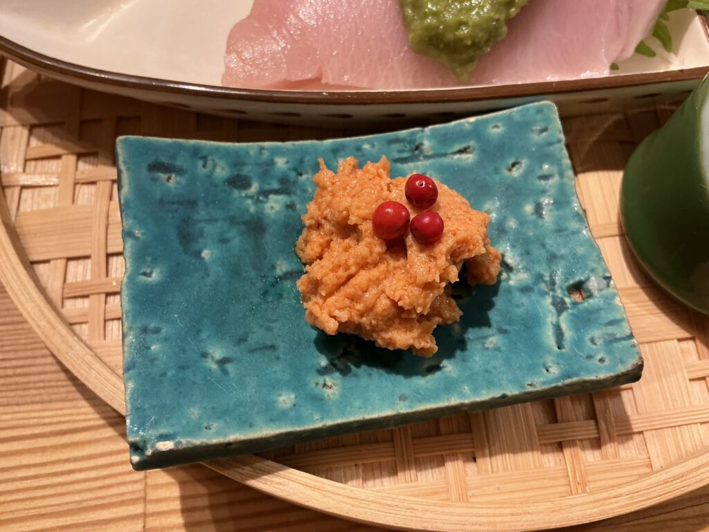 寿司こまちのアンキモ