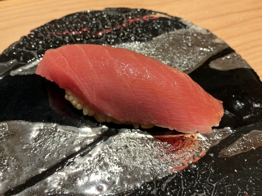 浅草壽司清の背トロ