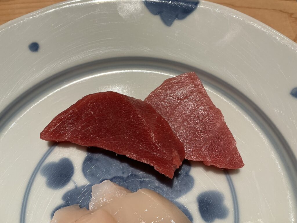 浅草壽司清のキハダマグロ