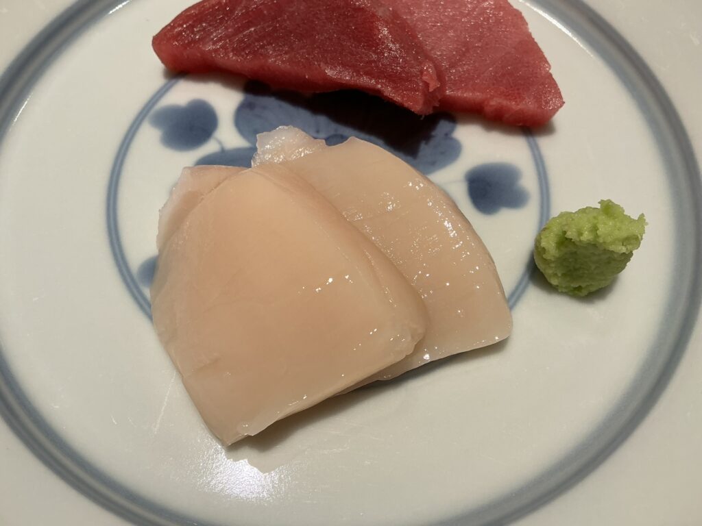 浅草壽司清のホタテ