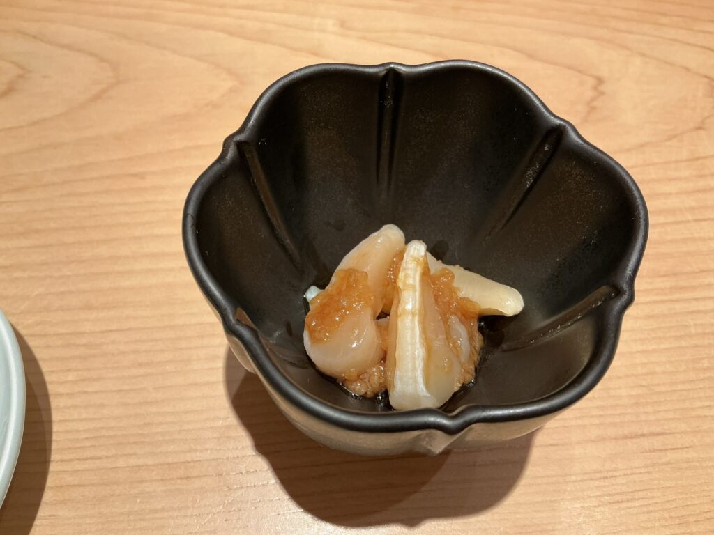 浅草壽司清のアコヤガイ