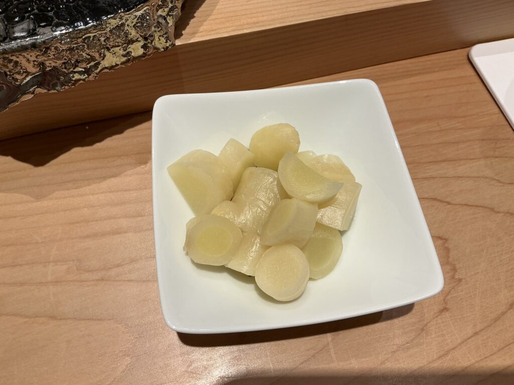 浅草壽司清のガリ