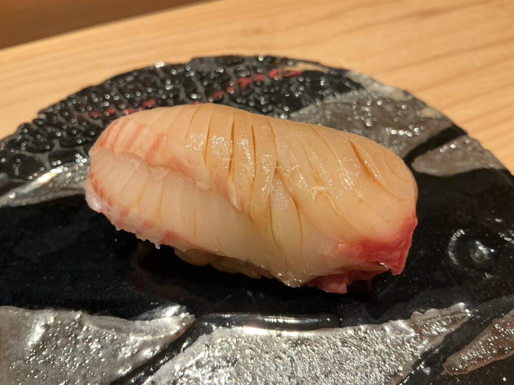 浅草壽司清のサワラ