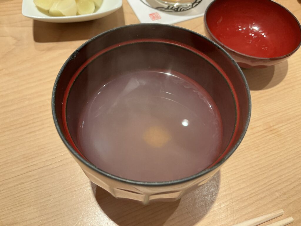 浅草壽司清のお椀