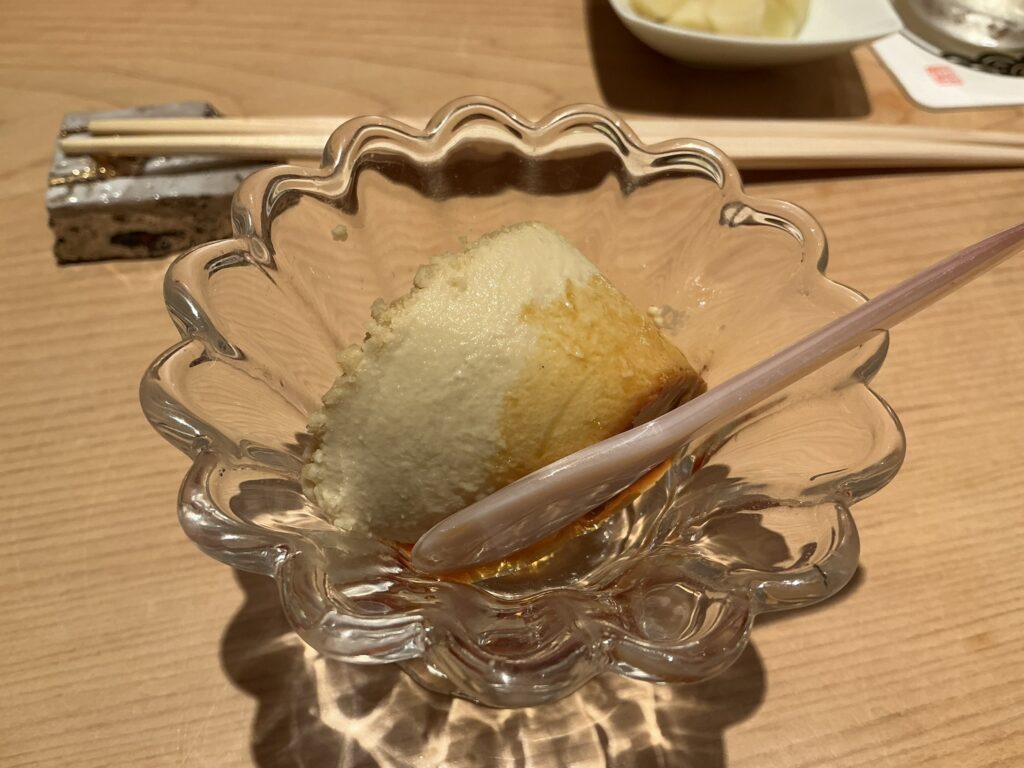 浅草壽司清のプリン