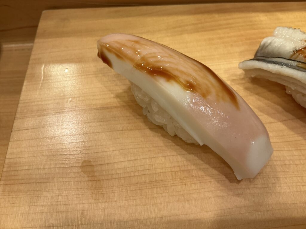 弁天山美家古寿司のスルメイカ
