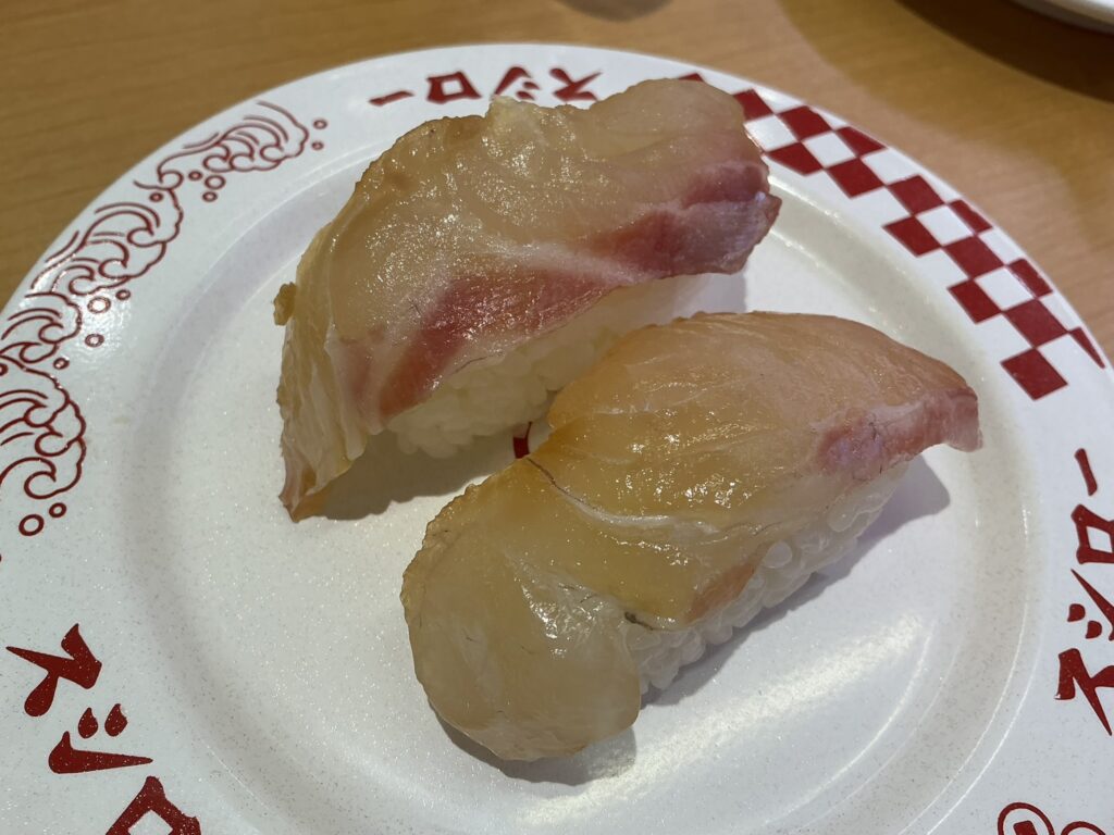 スシローのタイ