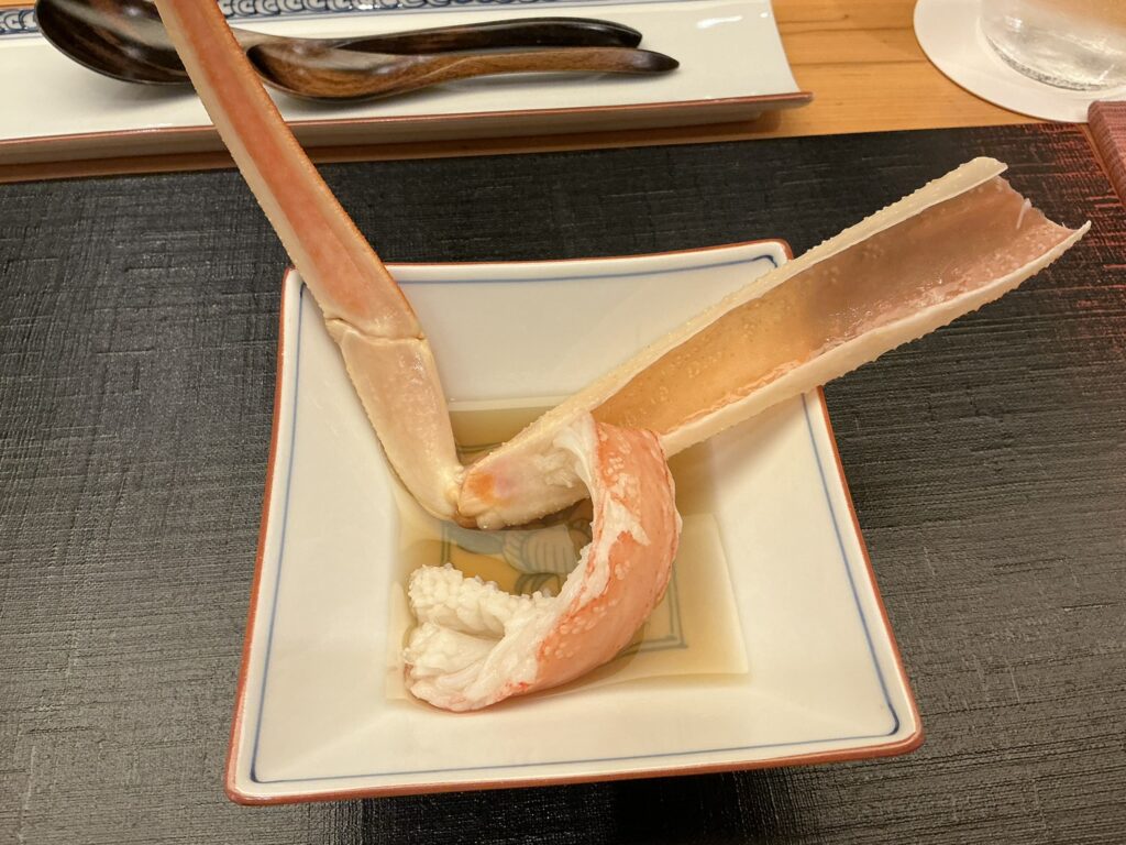 粋京の松葉蟹