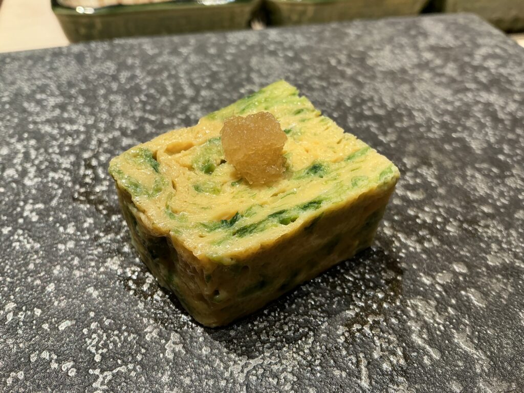 鮨結う紬の玉子