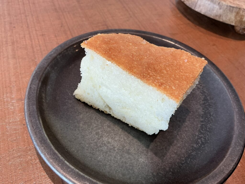 白土の天然のフォカッチャ