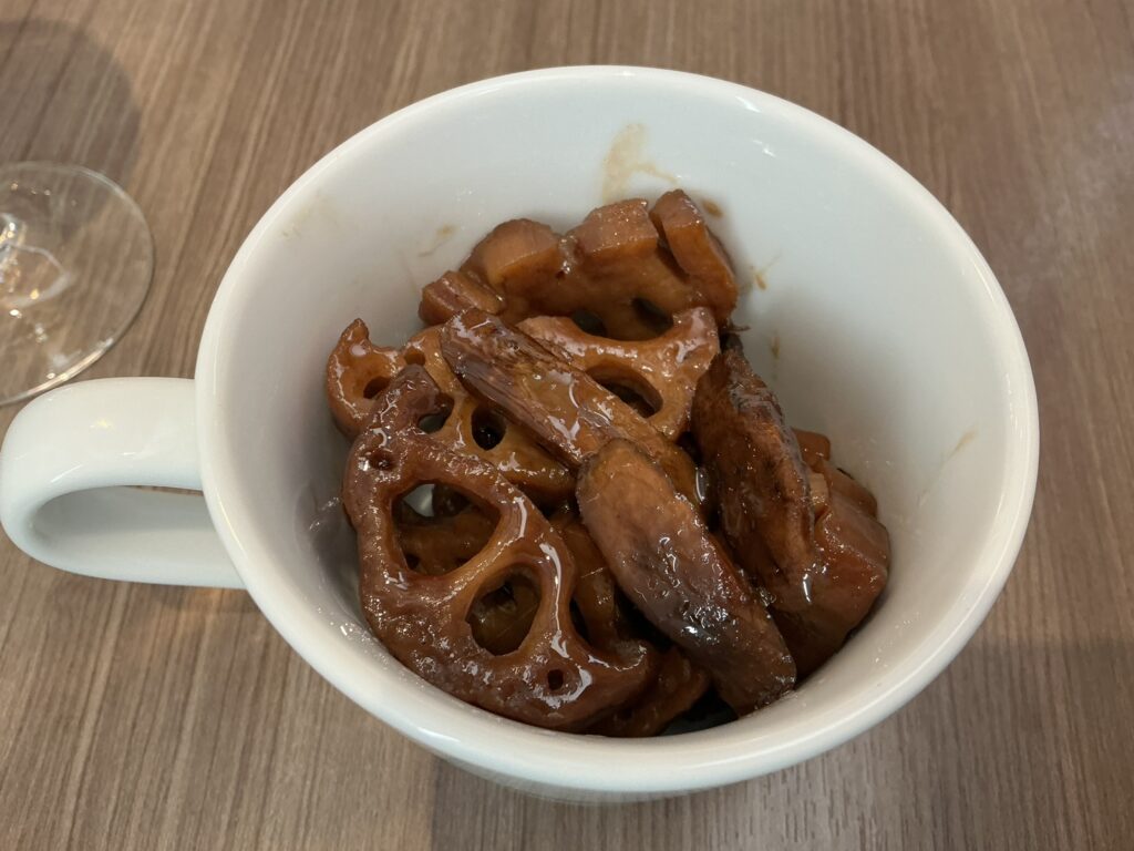 Cheese Meets Meat YOKOHAMAのごぼうと蓮根のバルサミコ酢和え