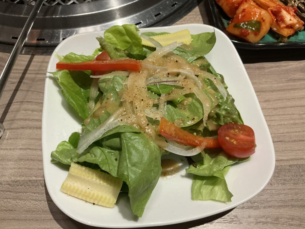 にくTATSUのサラダ