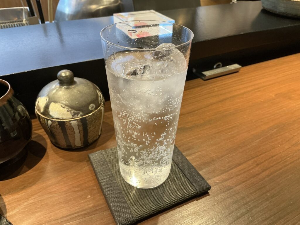 天々蕎々うめ庵の蕎麦焼酎