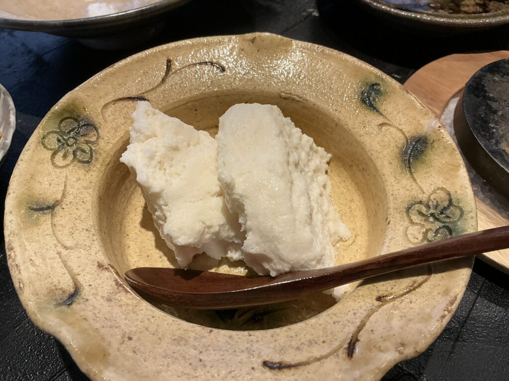 天々蕎々うめ庵のねむり豆腐