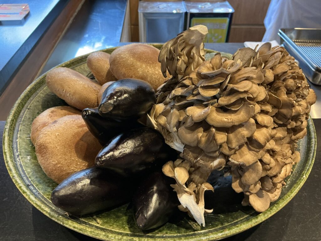 天々蕎々うめ庵のお野菜