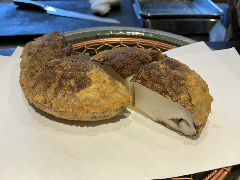 天々蕎々うめ庵のシイタケ