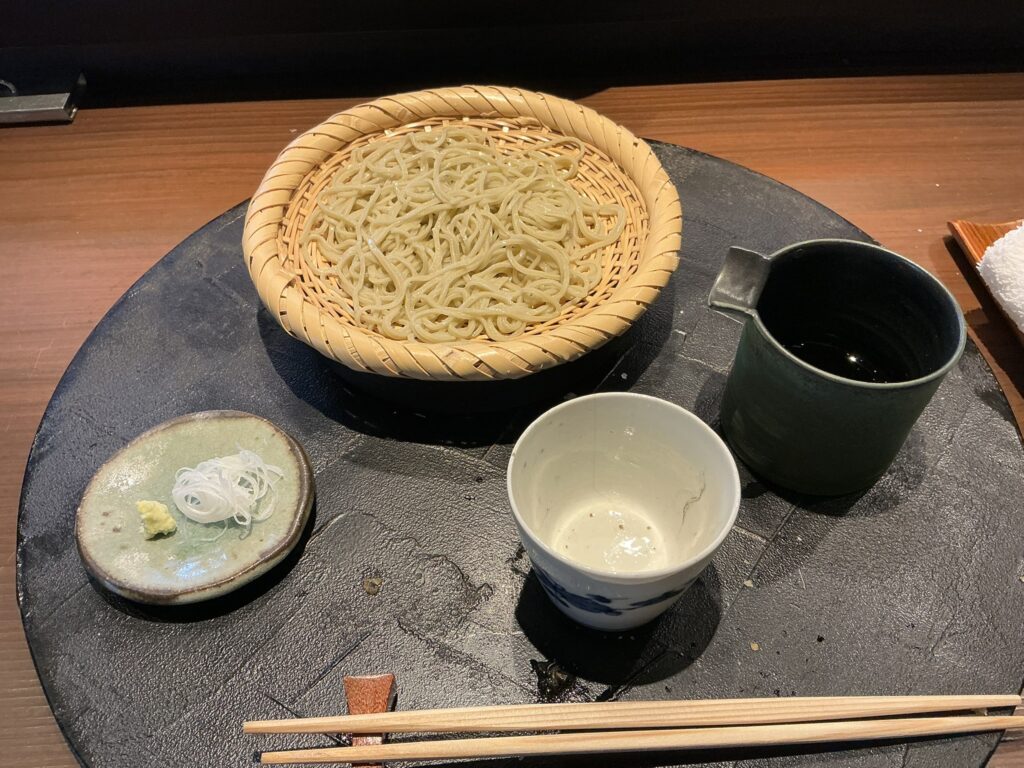 天々蕎々うめ庵のせいろ