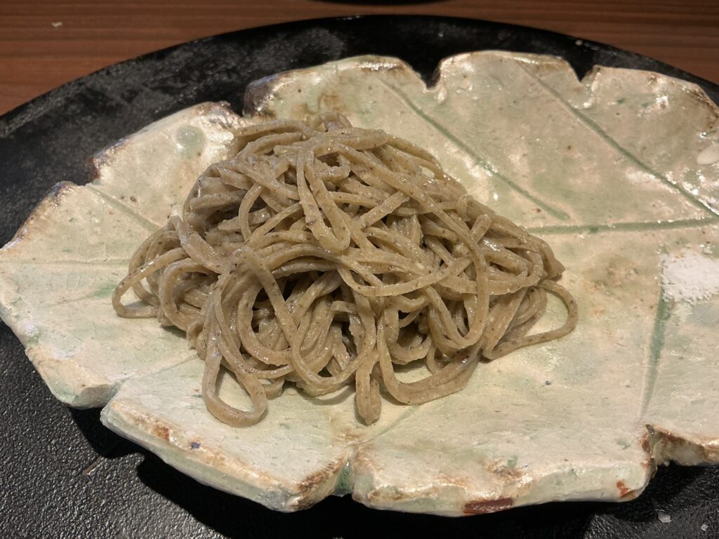 天々蕎々うめ庵の田舎せいろ