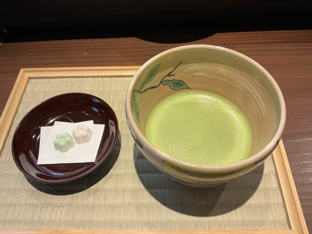 天々蕎々うめ庵の抹茶