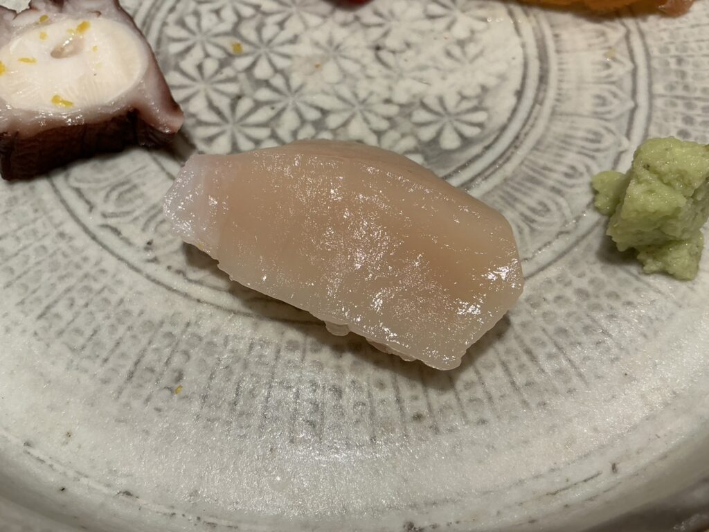 浅草壽司清のホタテ