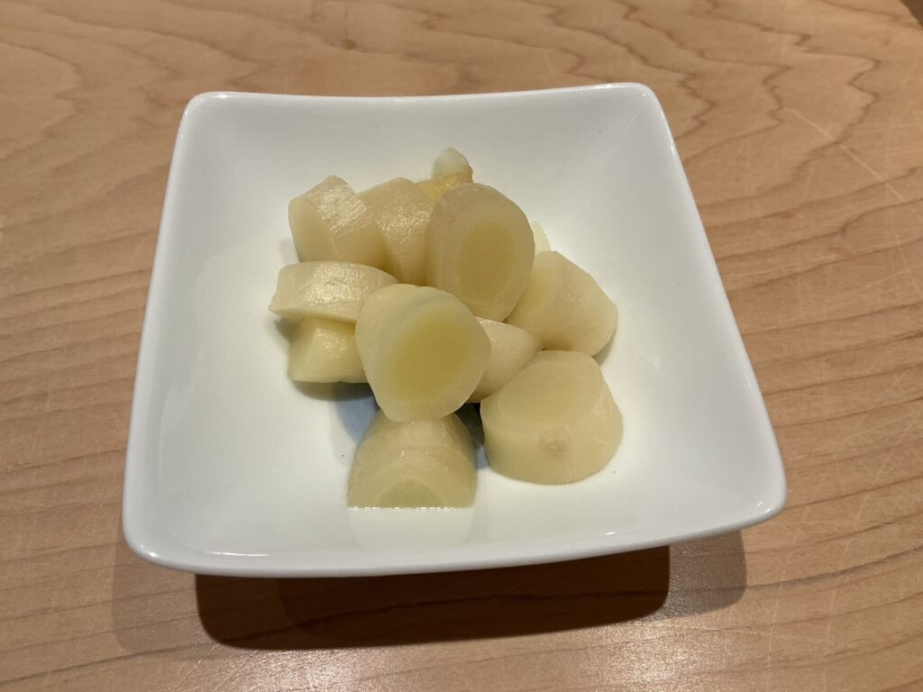 浅草壽司清のガリ