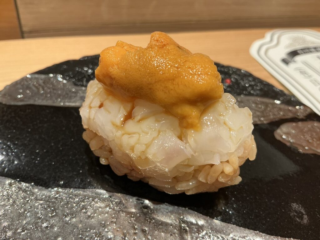 浅草壽司清のアオリイカ