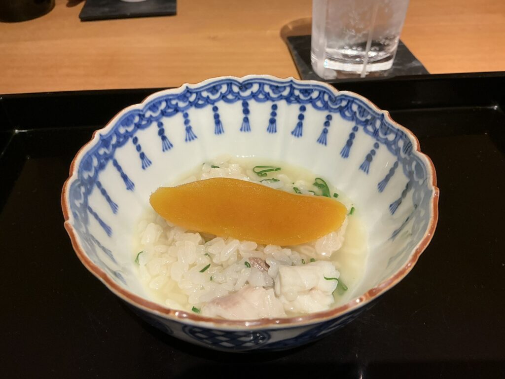 日本料理四四A2の雑炊