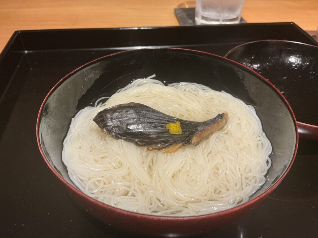 日本料理四四A2の煮麺