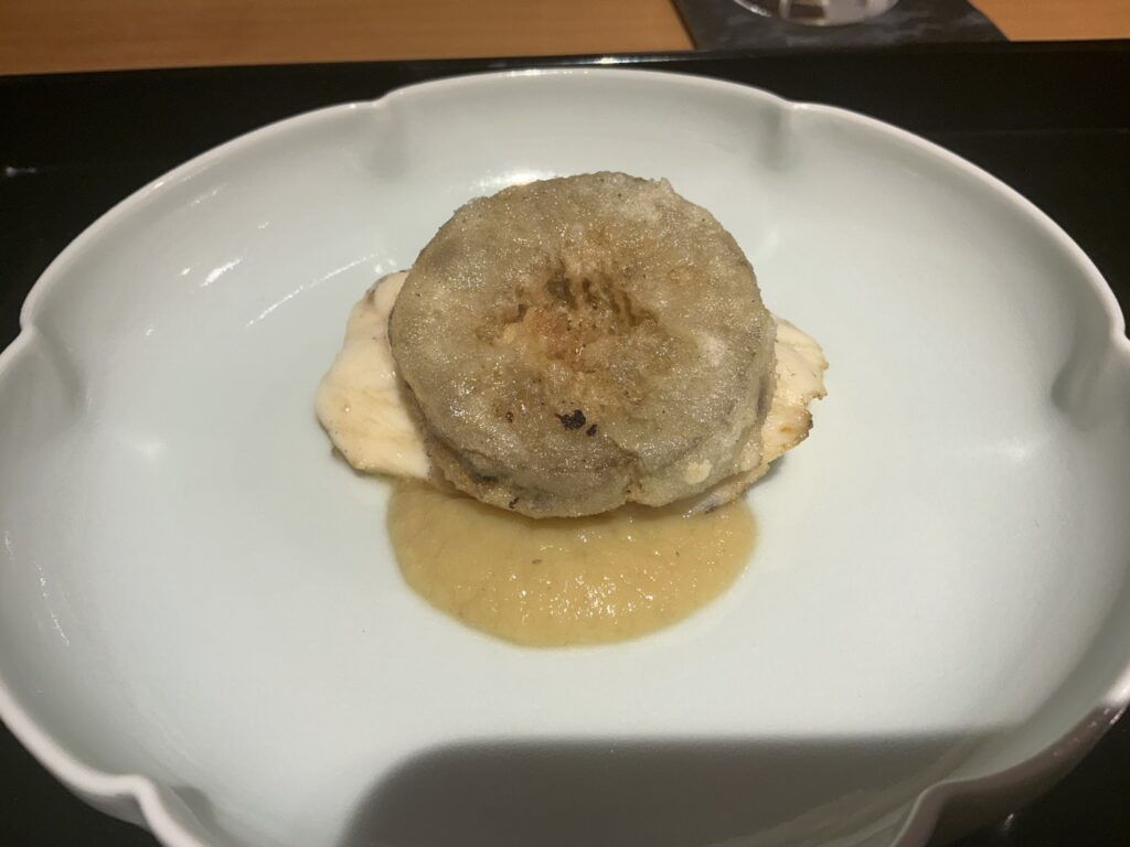 日本料理四四A2の焼きフグ