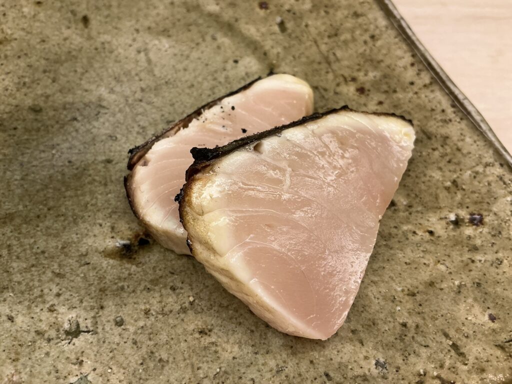 鮨おばなのサワラ