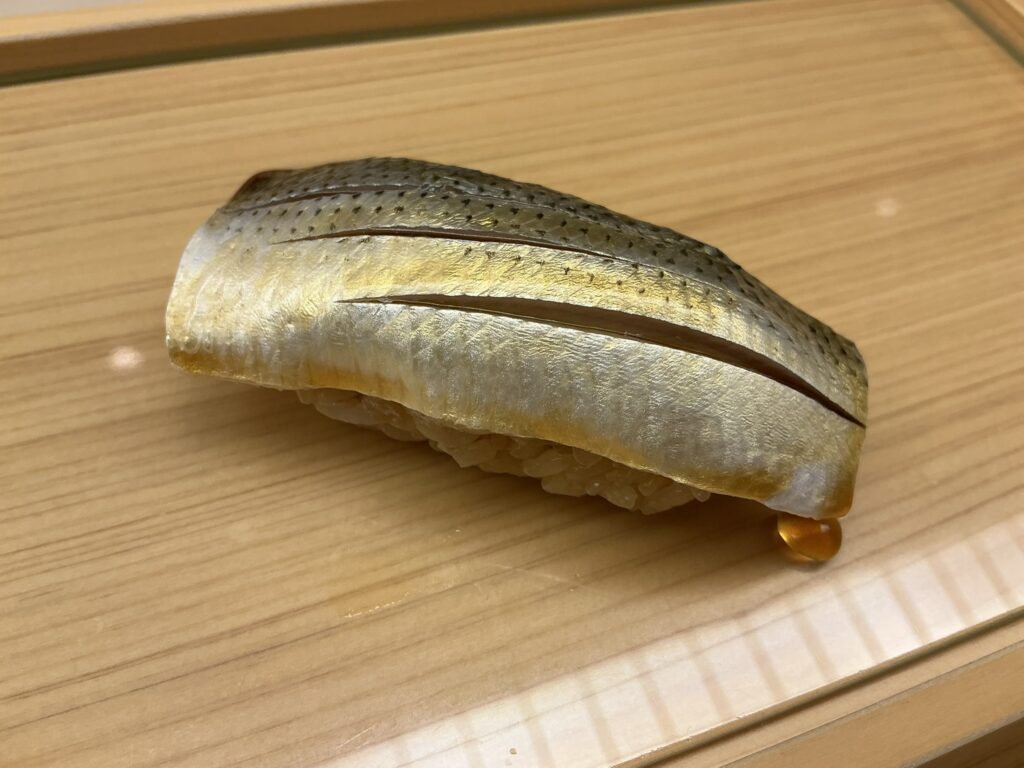 鮨おばなのコハダ
