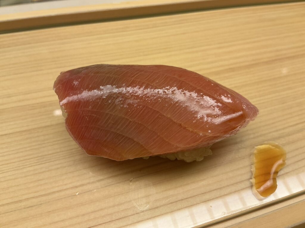 鮨おばなの中トロ