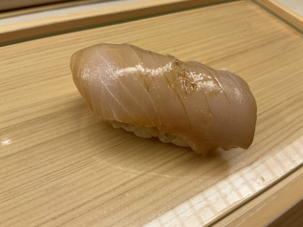 鮨おばなのサワラ