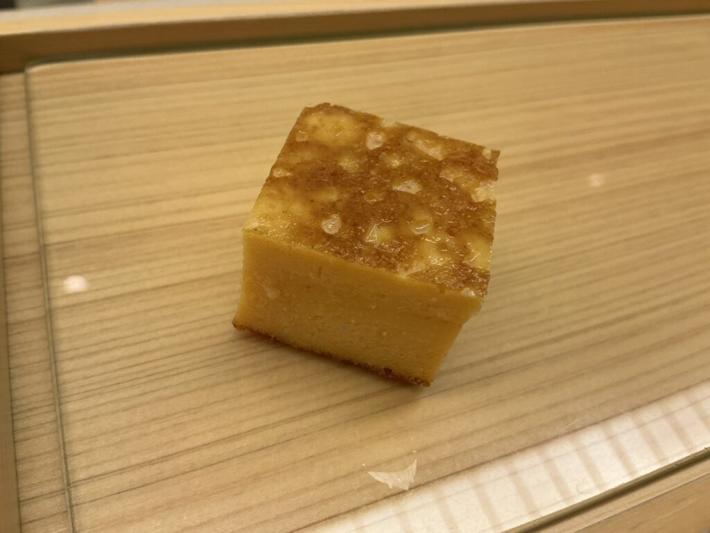 鮨おばなの玉子