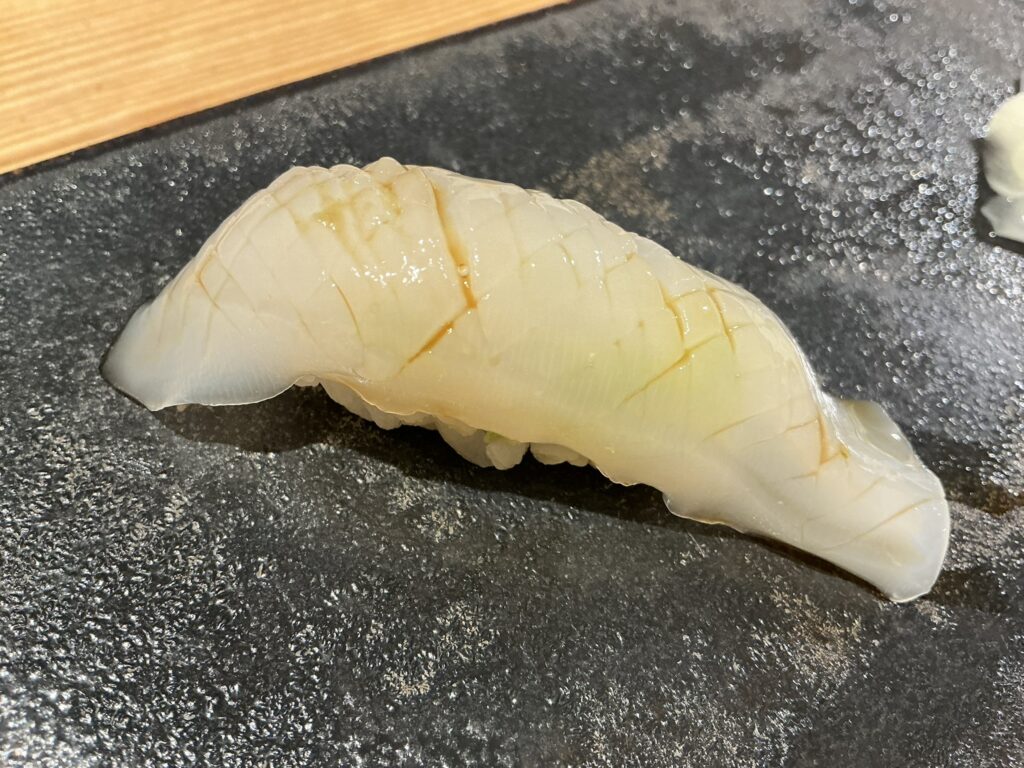 寿司こまちのモンゴウイカ