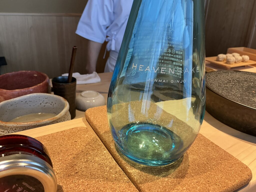 鮨由うの日本酒