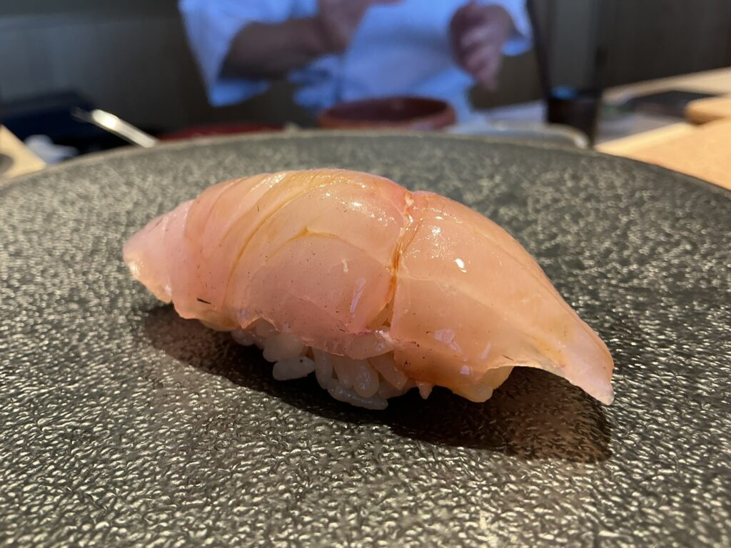 鮨由うのキンメダイ