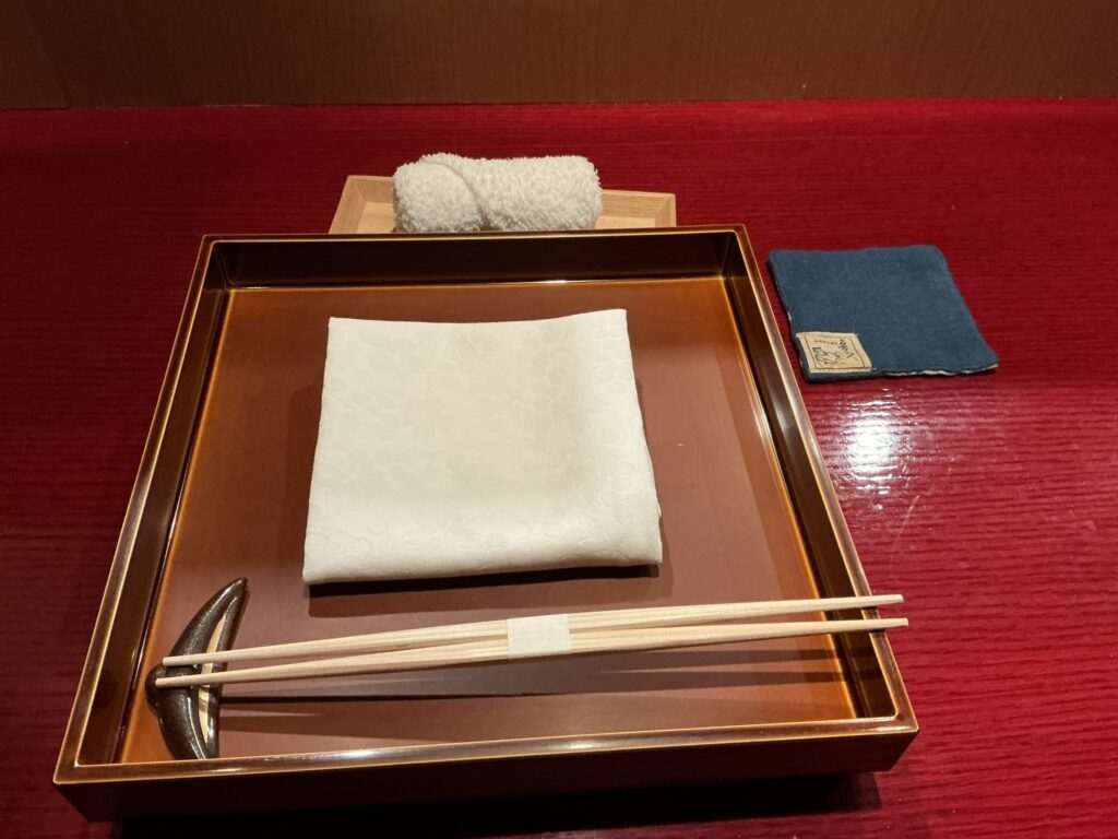 礼讃のカウンターセット