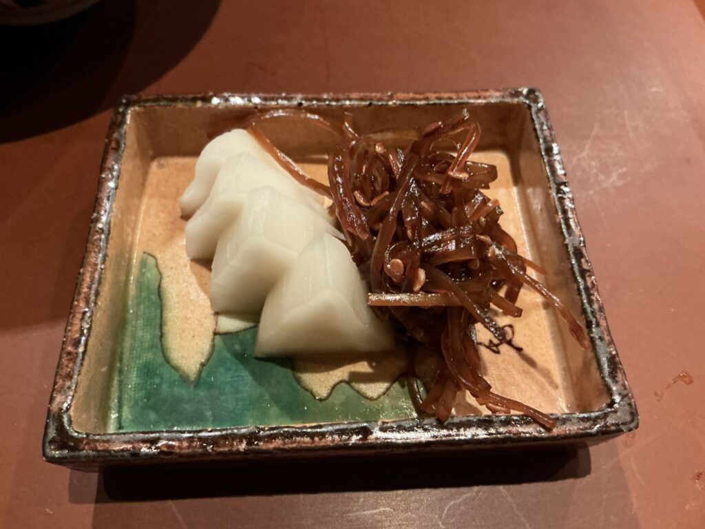 礼讃の大根とゴボウ