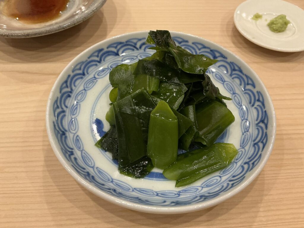 鮨桂太のワカメ