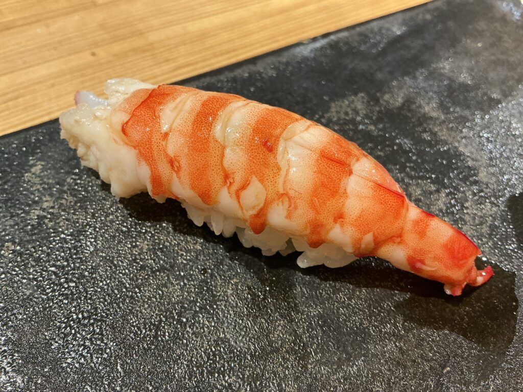 寿司こまちのクルマエビ