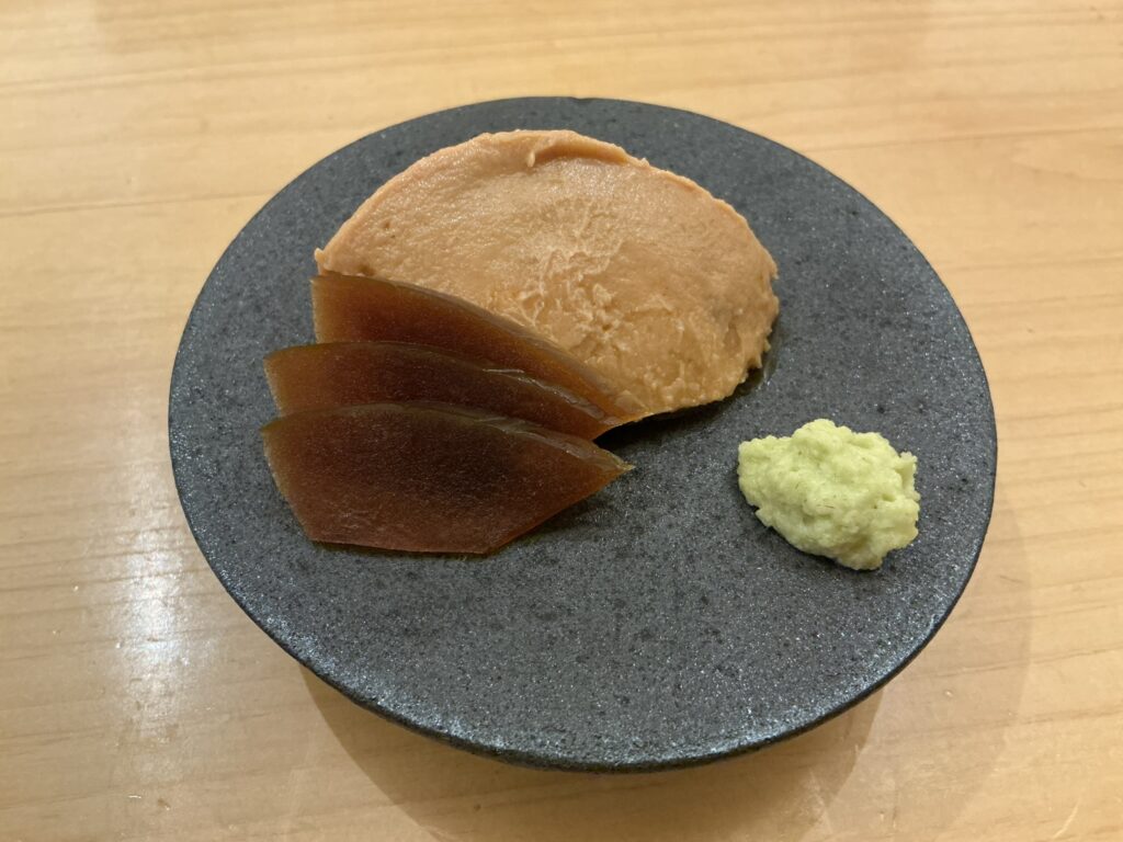 鮨神楽のアンキモ