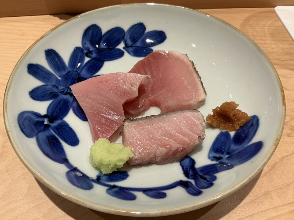 寿司清のメジマグロ